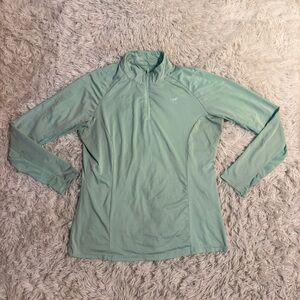 Women’s Large Green Smartpak Long Sleeve Horseback Riding Sunshirt